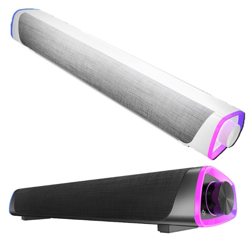 3D vòm soundbar 5.0 loa máy tính có dây Color: White