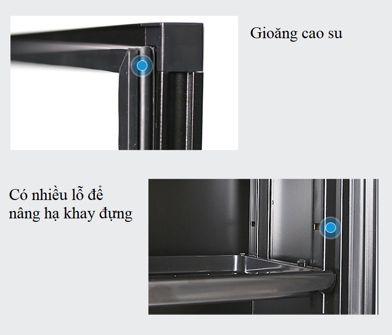 Tủ chống ẩm DryCabi DHC-300, 300 lít - Hàng chính hãng