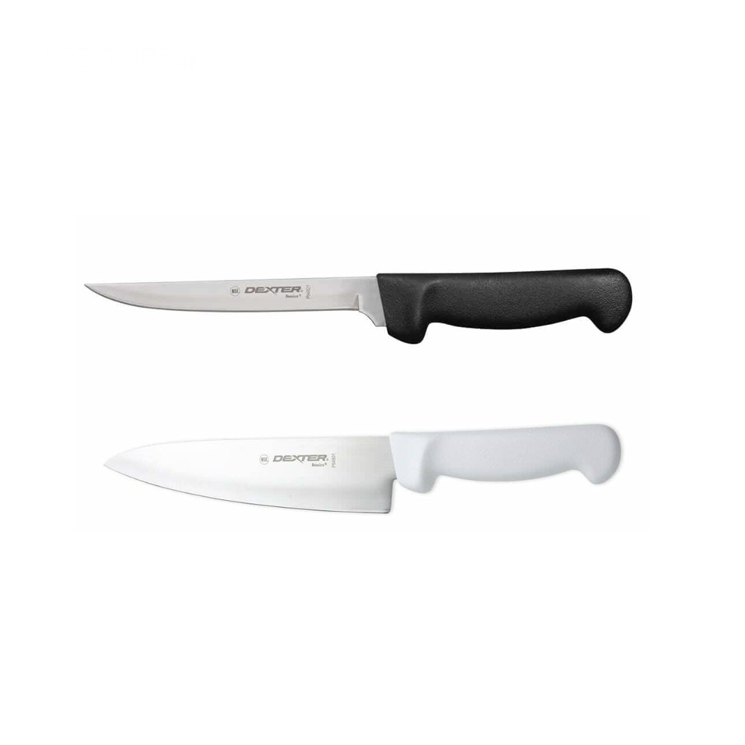 Bộ Dao Làm Bếp Dao Phi Lê & Thái Thịt Thép High Carbon, Chính Hãng Mỹ Dexter USA