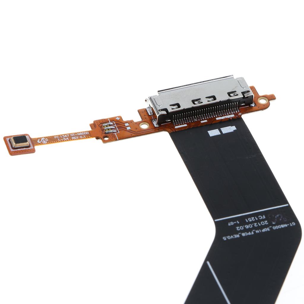 Tablet USB Dock Charging Port Flex Cable For  Note 10.1