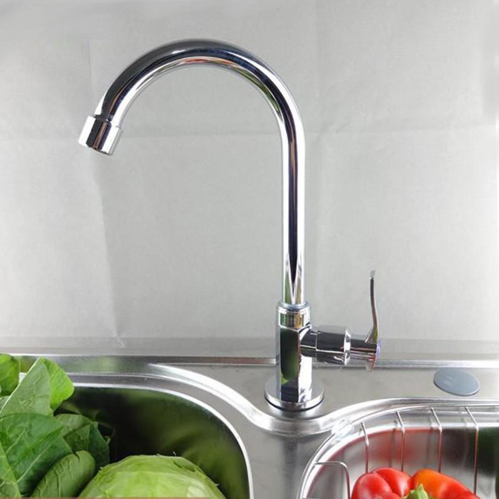 Vòi nước bằng thép không gỉ thiết kế hiện đại dành cho bồn rửa chén 206806