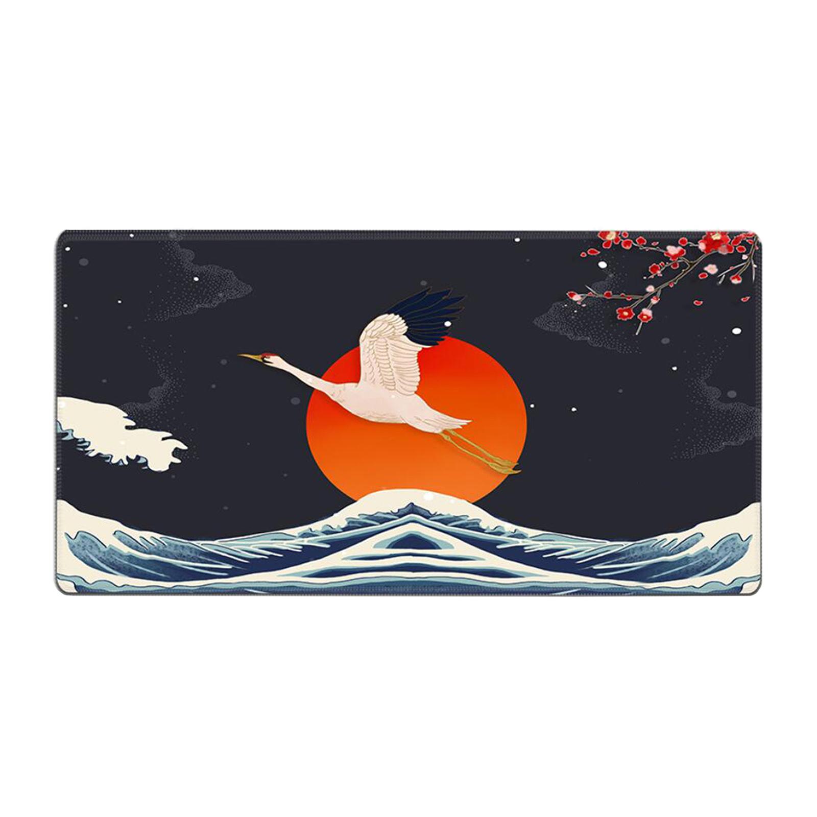 Classical Retro Chinese Style 90x40cm Large Mouse Pad Keyboard Mat A