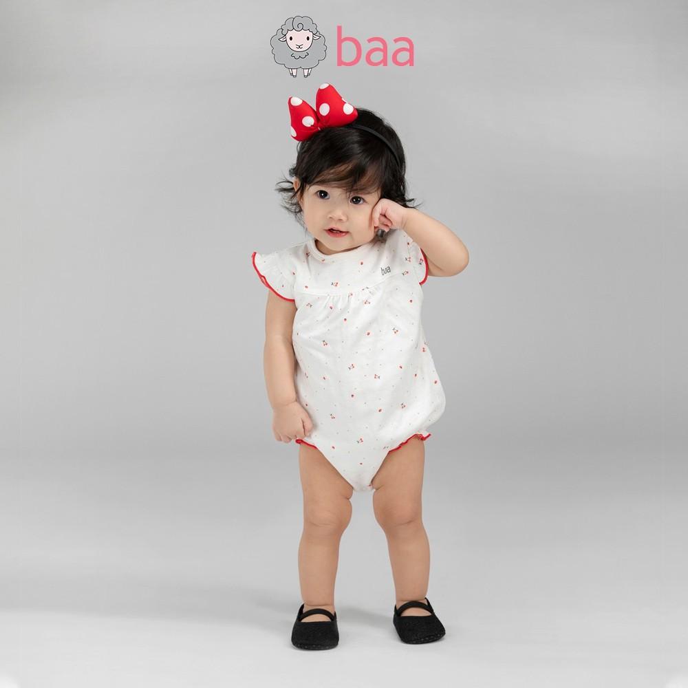 Bộ Romper sơ sinh tay bèo BAA BABY cho bé gái - GN-RP05C