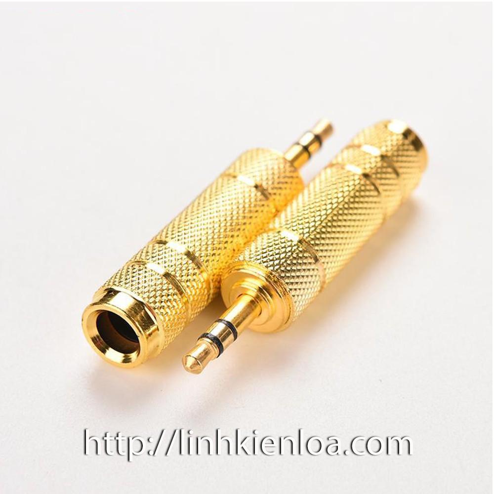 Jack cắm chuyển đổi âm thanh Jack cắm 3.5mm sang 6.35mm