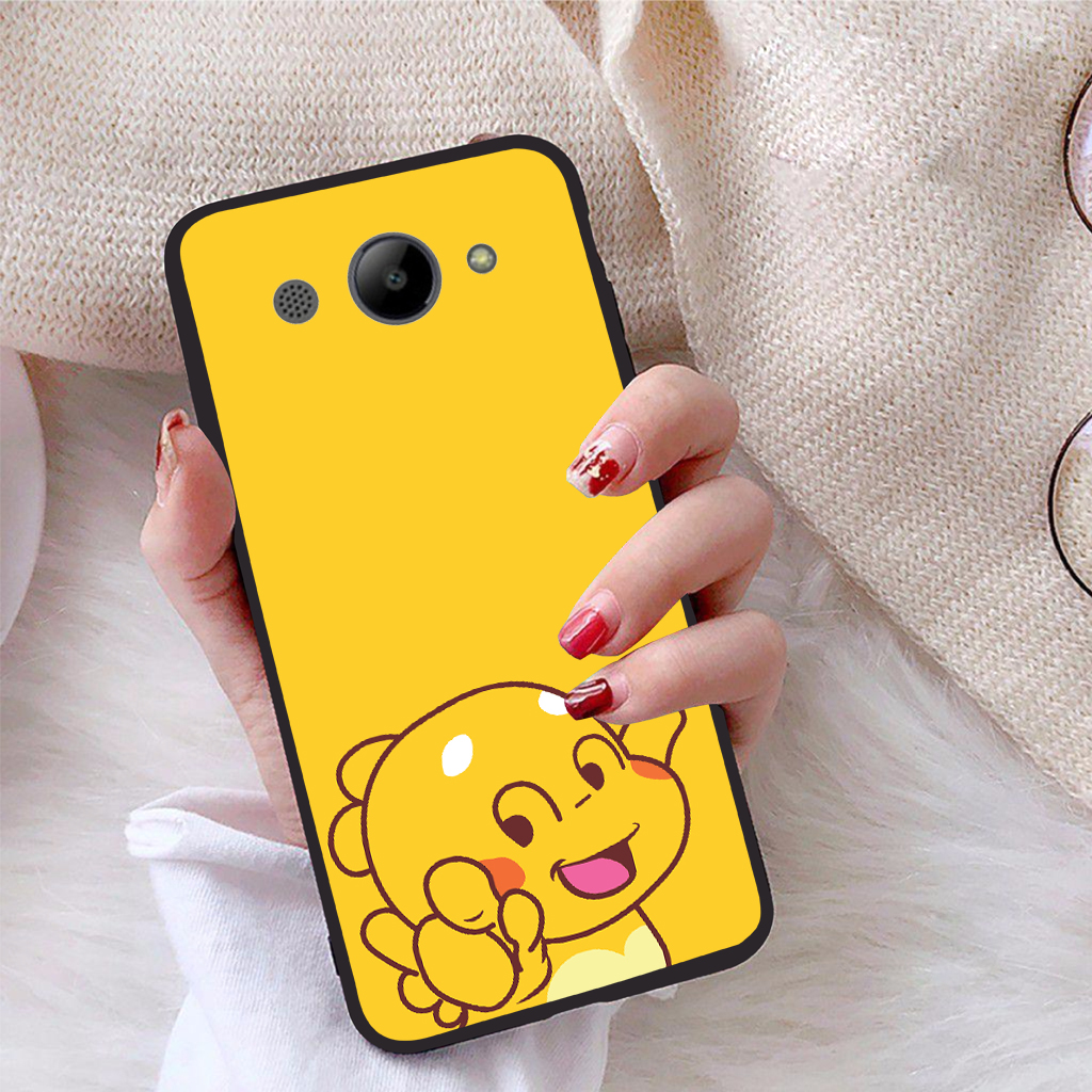 Ốp lưng dành cho Huawei Y3 2017 viền dẻo TPU Bộ Sưu Tập Khủng Long Lai Ong - Hàng chính hãng