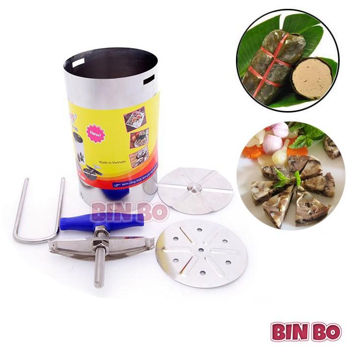 Khuôn làm giò chả inox cao cấp Vạn Lợi Dragon Hàng Việt Nam khuôn làm chả- nhiều kích cỡ