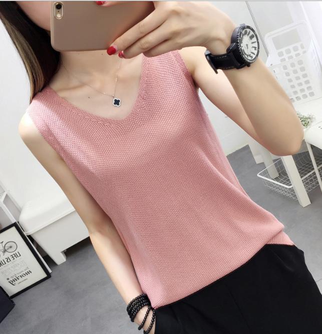 Áo len lụa mùa hè thoáng mát Free size AO2 nhiều màu