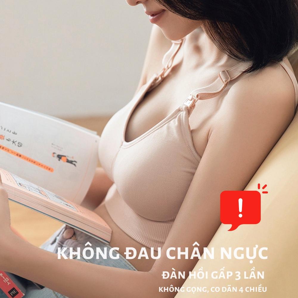 Áo ngực bầu và sau sinh spandex plus- Snugg