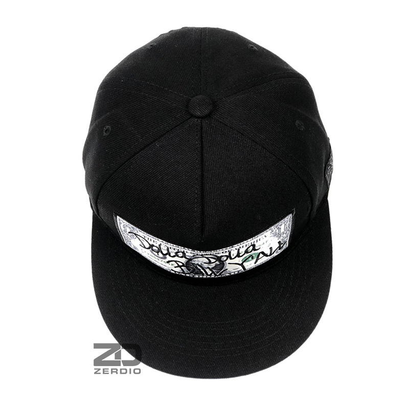 Mũ snapback hiphop, Nón nam cao cấp DOLLA  mã SN66 màu đen phong cách cá tính