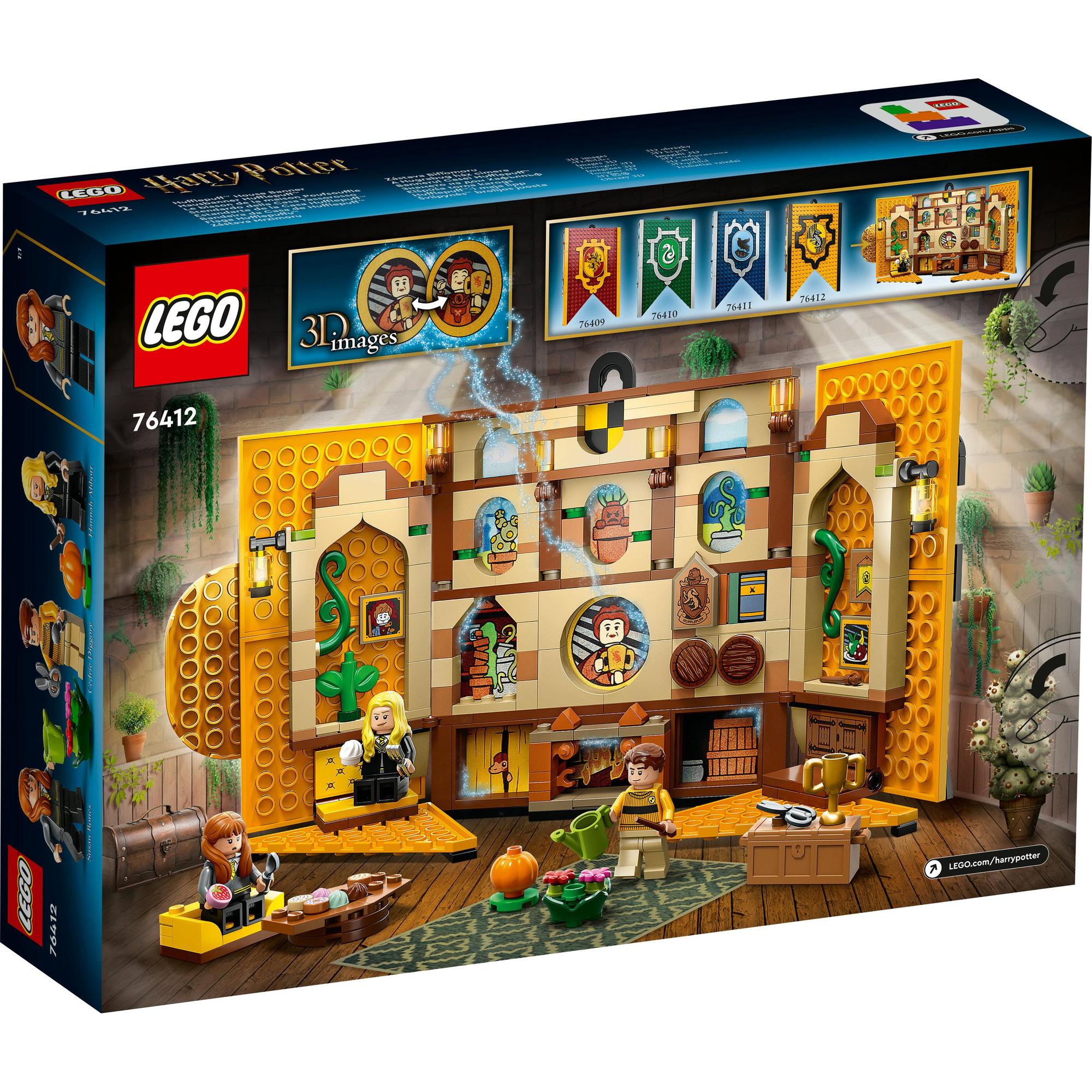 LEGO HARRY POTTER 76412 Bộ cờ Nhà Hufflepuff (313 chi tiết)