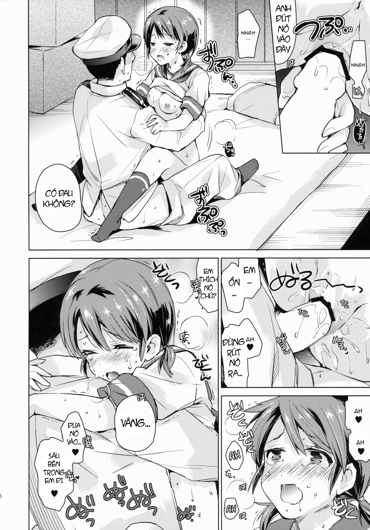 shirayuki và một ngày tràn ngập tình yêu (kantai collection, -kancolle-) chapter 1 14