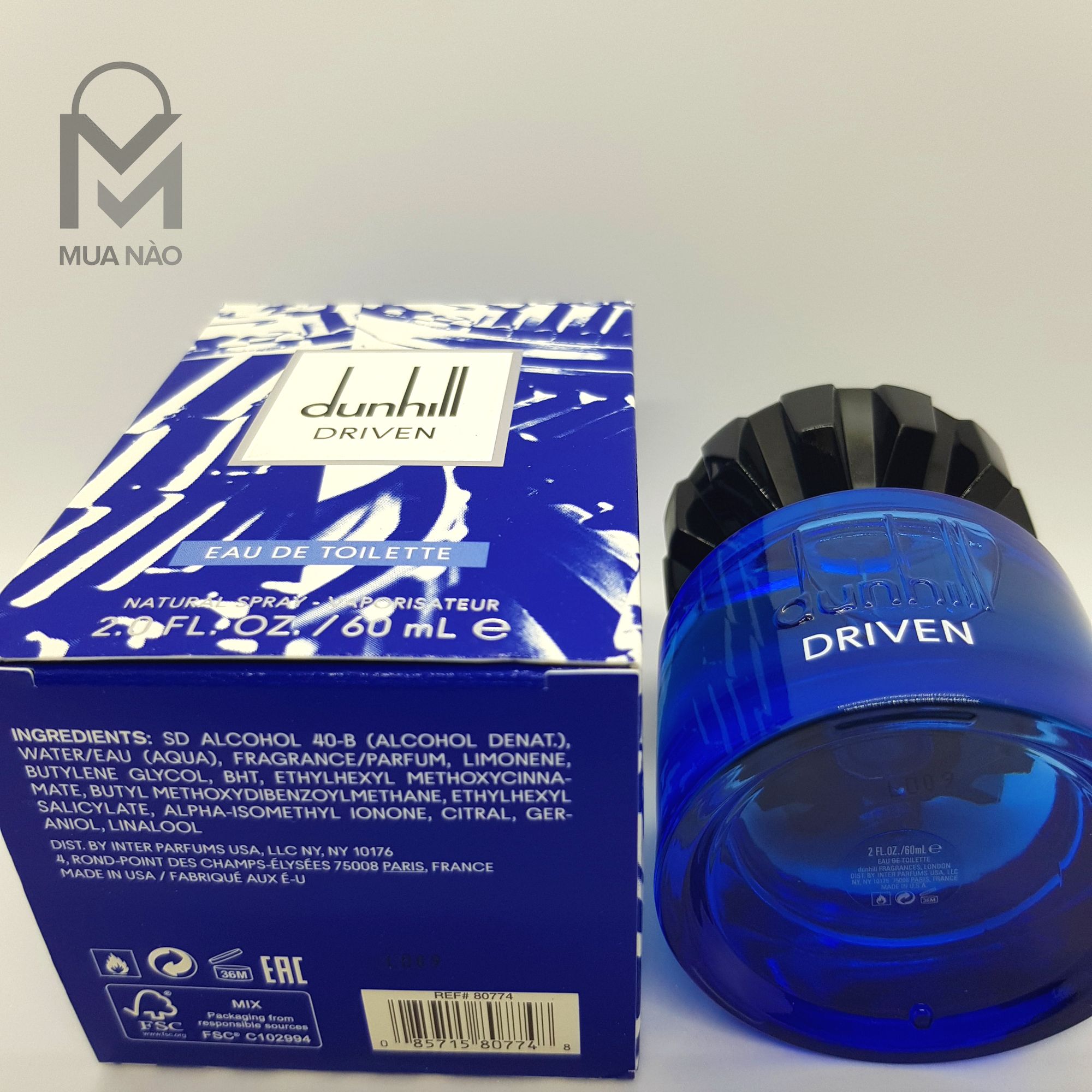 Nước hoa Driven Blue 60ml - 100ml - Nước hoa Nam giá rẻ hãng Dunhill