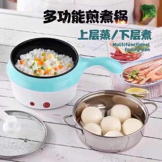 (Hàng hot) Ca nấu mì đa năng 2 tầng (chiên ,xào,hấp,luộc)