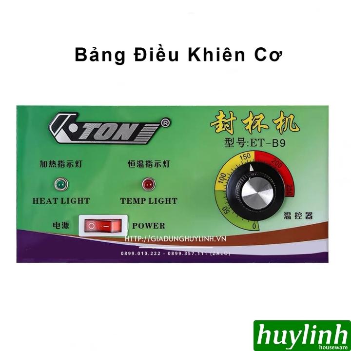 Máy dập ép miệng cốc ly bằng tay ETON ET-B9 - Hàng nhập khẩu