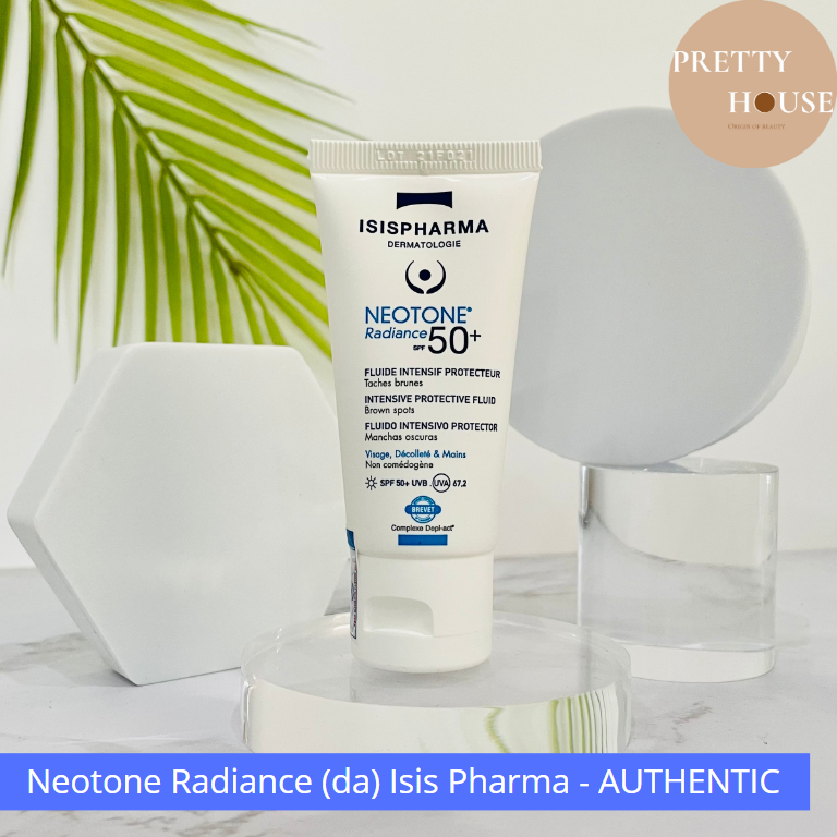 Kem dưỡng trắng chống nắng, giảm thâm nám Neotone Radiance SPF50+ Isis Pharma