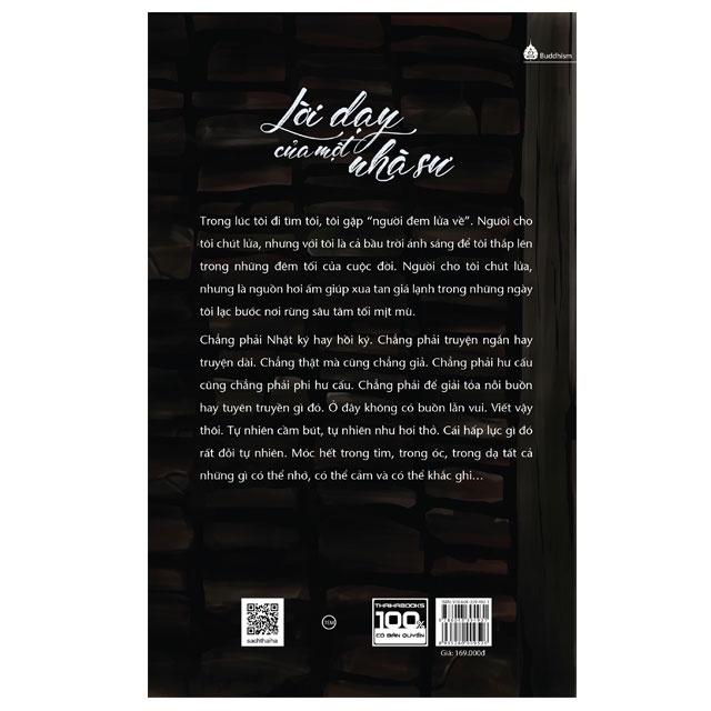 Lời dạy của một nhà sư