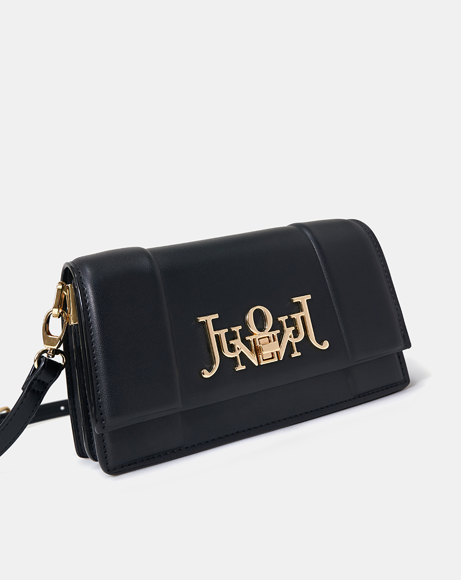 Túi Xách Nữ Thời Trang JUNO Cỡ Nhỏ Shoulder Bag Trang Trí Khóa Logo Cách Điệu TXN737