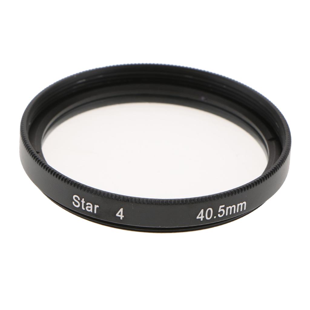40.5mm 4 Point Star-effect Light Flare Cross Filter for Camera Lens