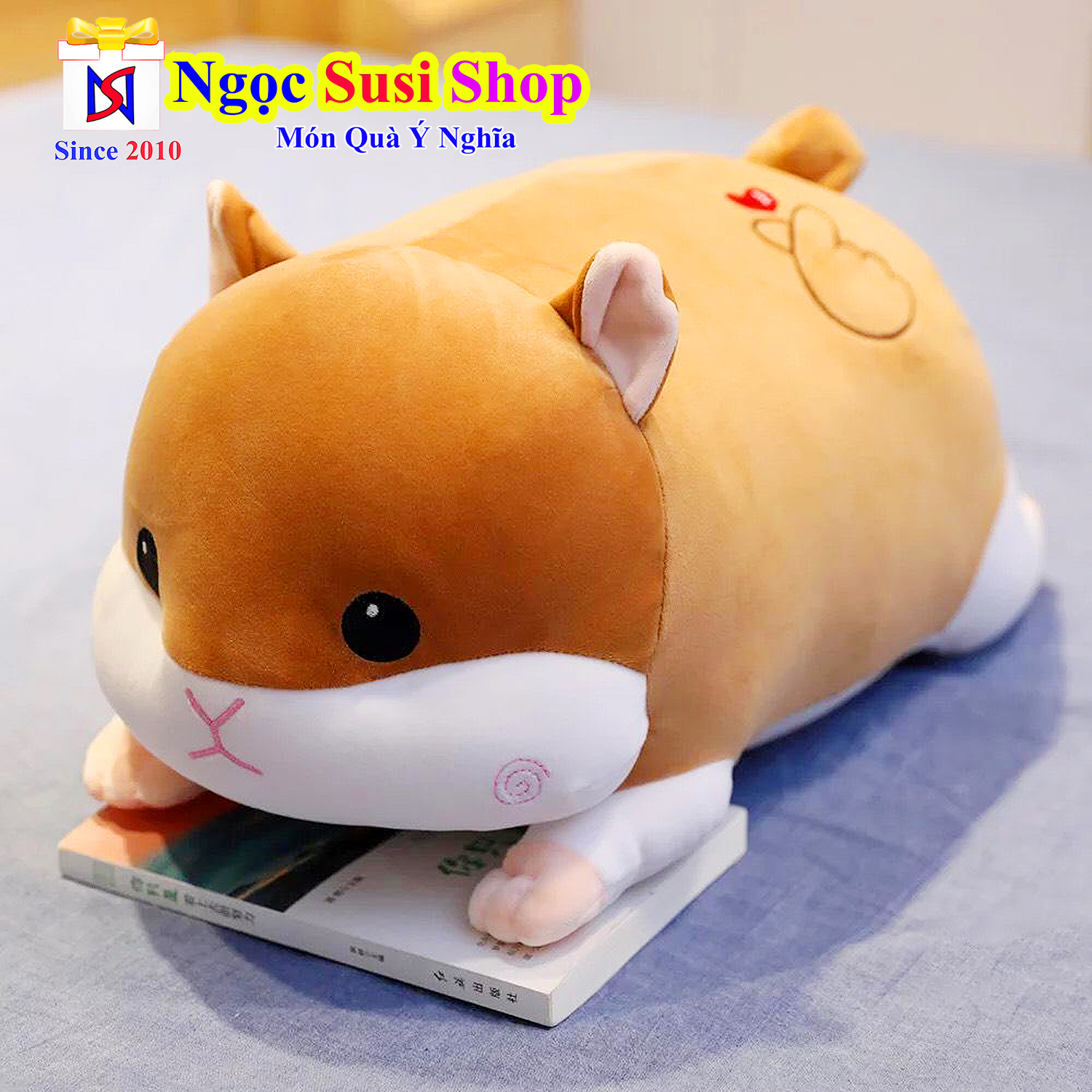THÚ BÔNG CHUỘT HAMSTER SIÊU ĐẸP RẤT MỀM MỊN