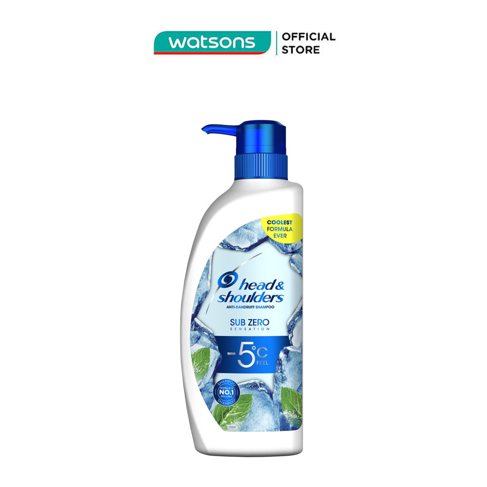 Dầu Gội Head &amp; Shoulders Trị Gàu Băng Lạnh Sạch Gàu 550ml