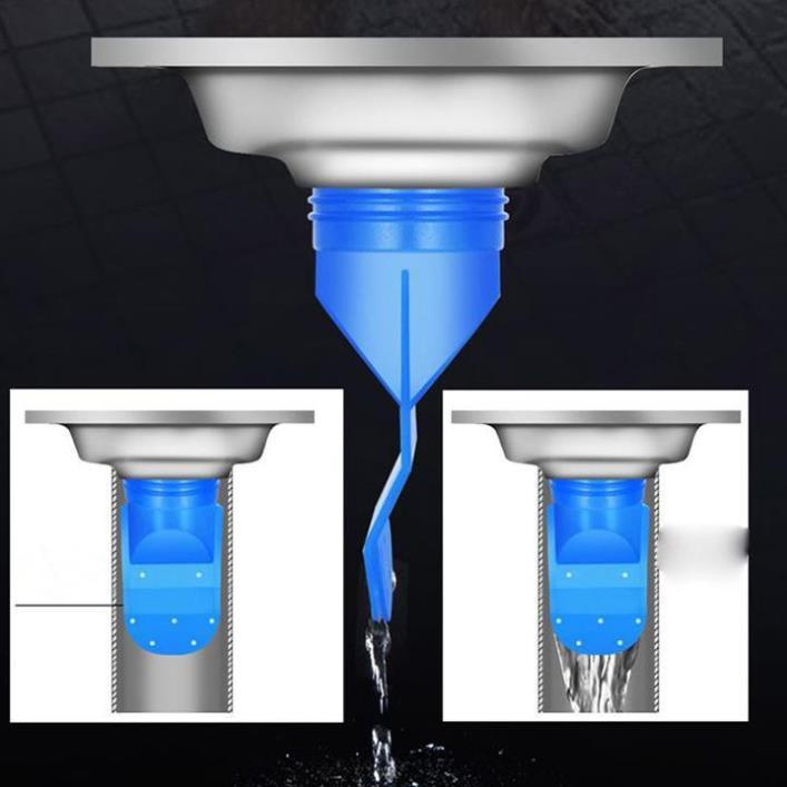 Nắp Bịt Ống Cống, Nắp Chặn Mùi Hôi Từ Cống Côn Trùng Hiệu Quả