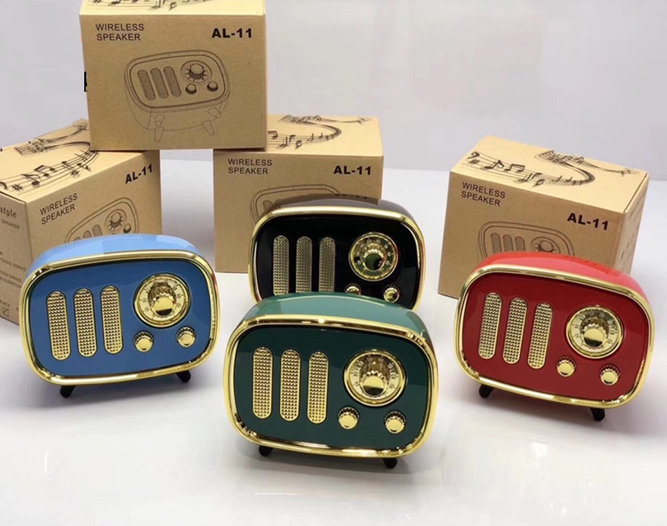 Loa Bluetooth JL AL-11 phong cách thời trang cổ điển