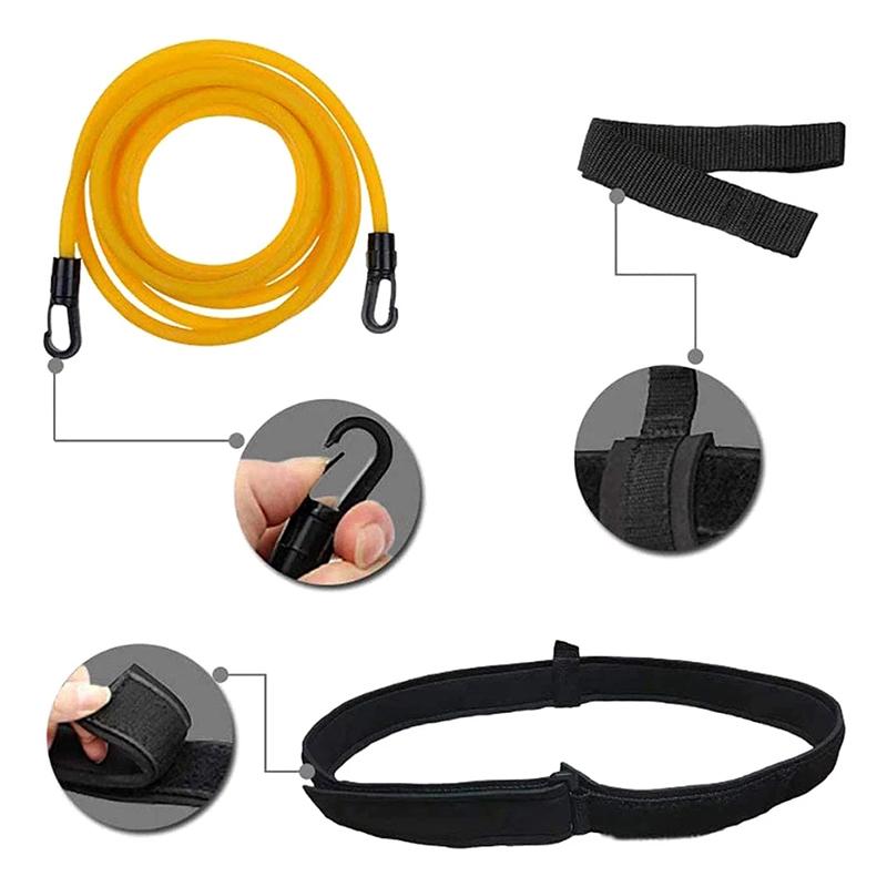 2021 Bơi Đào Tạo Thắt Lưng Luyện Tập Bơi Lội Bungee Dây Chống Ban Nhạc Cho Người Lớn Trẻ Em Bơi ED889