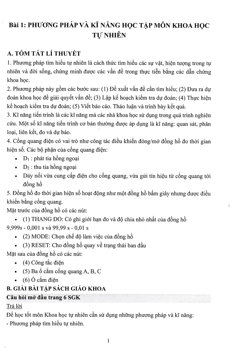 Hướng Dẫn Giải Bài Tập Khoa Học Tự Nhiên 7 _OP