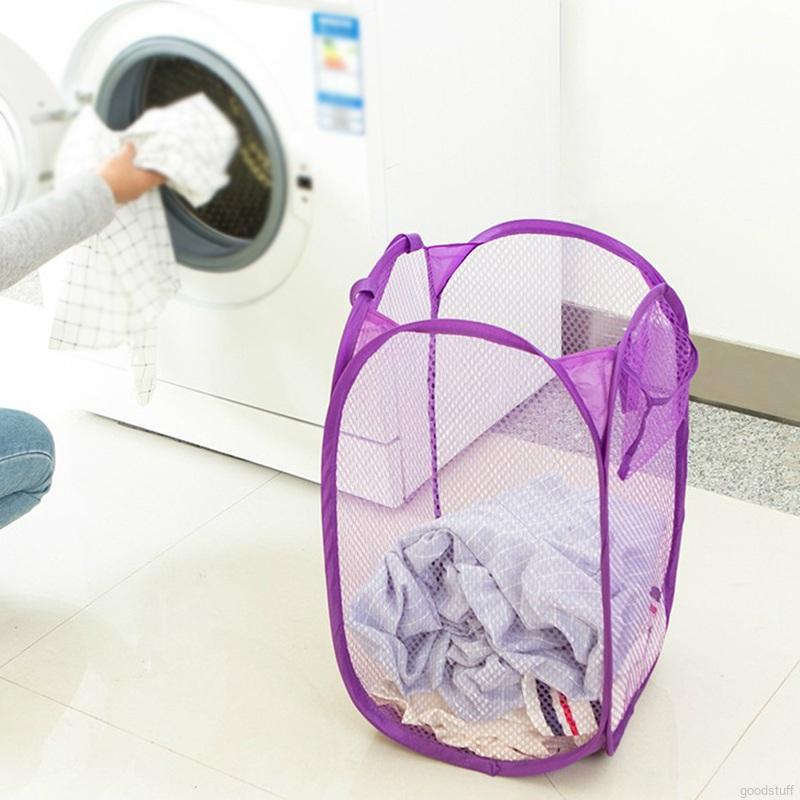 Giỏ Lưới Đựng Quần Áo Bẩn Tiện Lợi