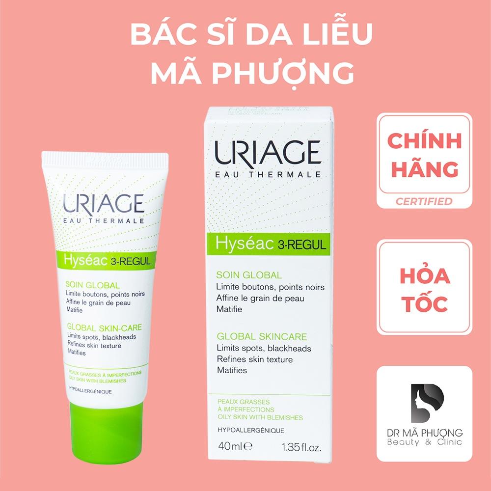 Kem dưỡng giảm mụn Uriage Hyseac 3 Regul Soin Global