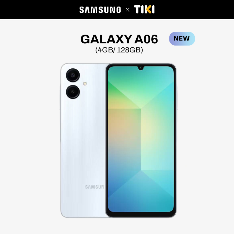 Điện Thoại Samsung Galaxy A06 - Đã kích hoạt bảo hành điện tử - Hàng Chính Hãng