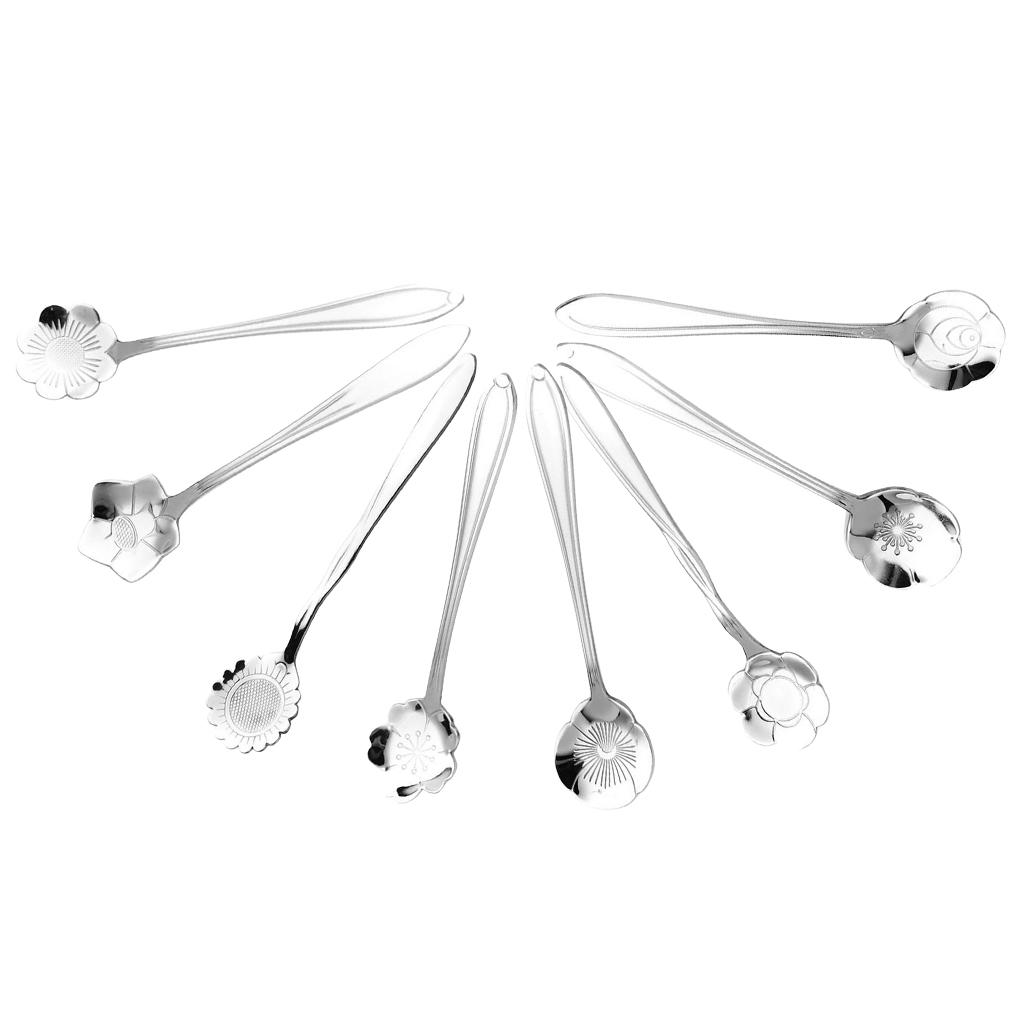 Teaspoon Bộ 8 Muỗng Cà Phê Không Gỉ