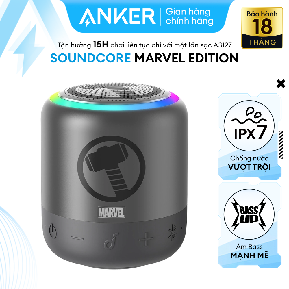 Loa bluetooth SOUNDCORE (by Anker) Mini 3 Pro - Phiên bản Marvel - A3127S