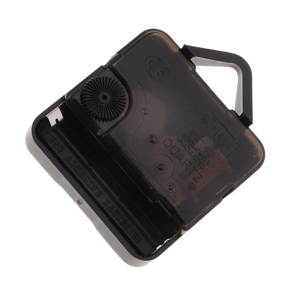 Quartz Clock Movement Mechanism & Hands Set Wall Repair Tool Part Silent Kit