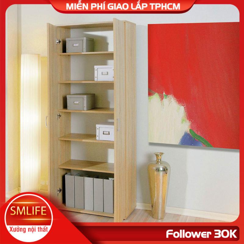 Tủ để tài liệu bằng gỗ thiết kế hiện đại SMLIFE Owen