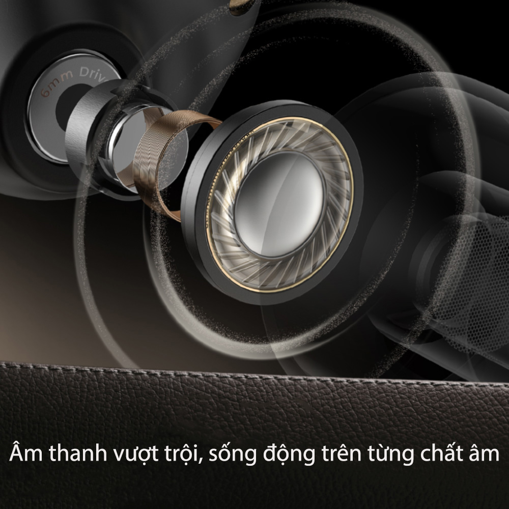 Tai nghe Bluetooth Soundpeats Free2 Classic chức năng loại bỏ các tạp âm ở bên ngoài - Hàng Chính Hãng