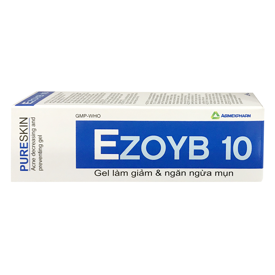 Gel Bôi Ezoyb 10 Giúp Giảm Và Ngăn Ngừa Mụn Trứng Cá (10g)