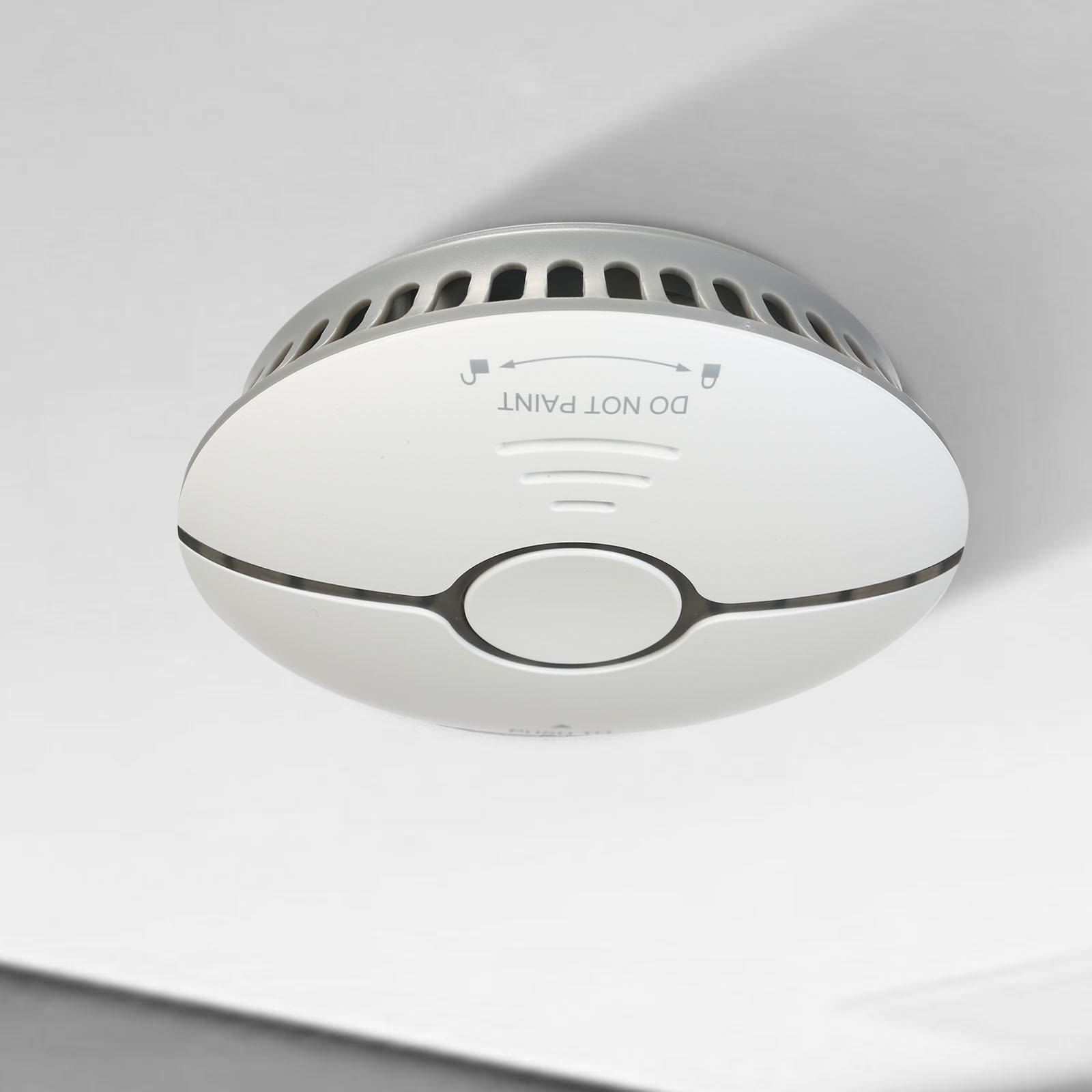 Wifi Smoke Detector Smart Fire Alarm Sensor Wireless Security System Smart Life Tuya APP Control Smart Home For Home Kitchen/Store/Hotel/Factory
