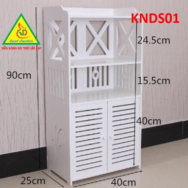 TỦ KỆ NHÀ TẮM - TỦ KỆ ĐA NĂNG KDNS01-1- NỘI THẤT LẮP RÁP VIENDONG ADV