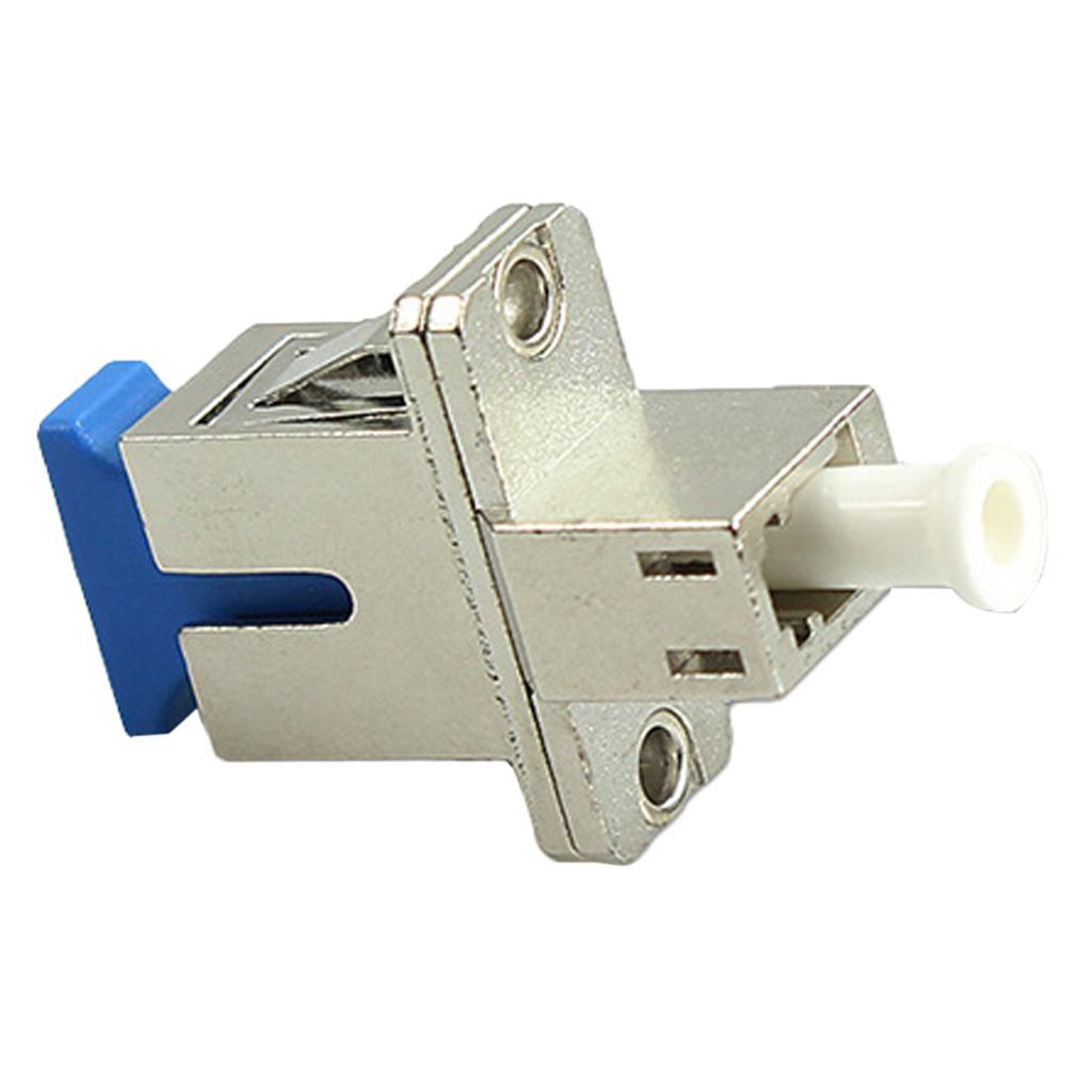 4x SC to LC Single Mode Metal Housing Fiber Optic Adapter SC-LC Coupler