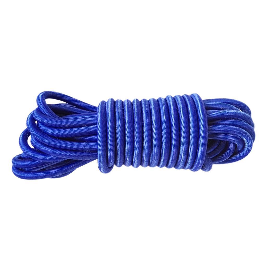 2pcs Elastic Bungee Shock Cord for Tie Downs, Boat, Kayak, Roof Rack, Trailers