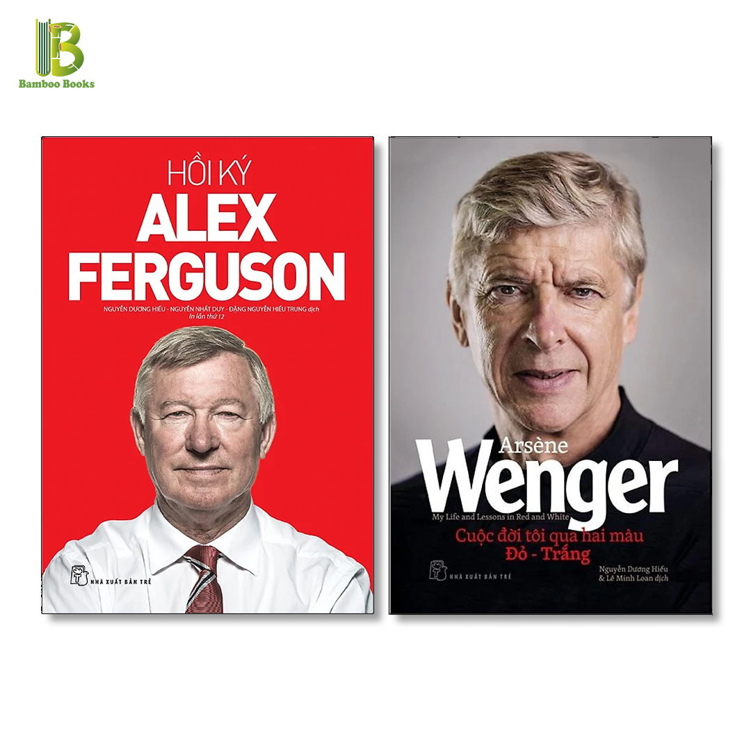 Hình ảnh Combo 2Q Về Những HLV Nổi Tiếng Nhất Làng Túc Cầu: Hồi Ký Alex Ferguson + Arsene Wenger - Cuộc Đời Tôi Qua Hai Màu Đỏ - Trắng (Tặng Kèm Bookmark Bamboo Books)