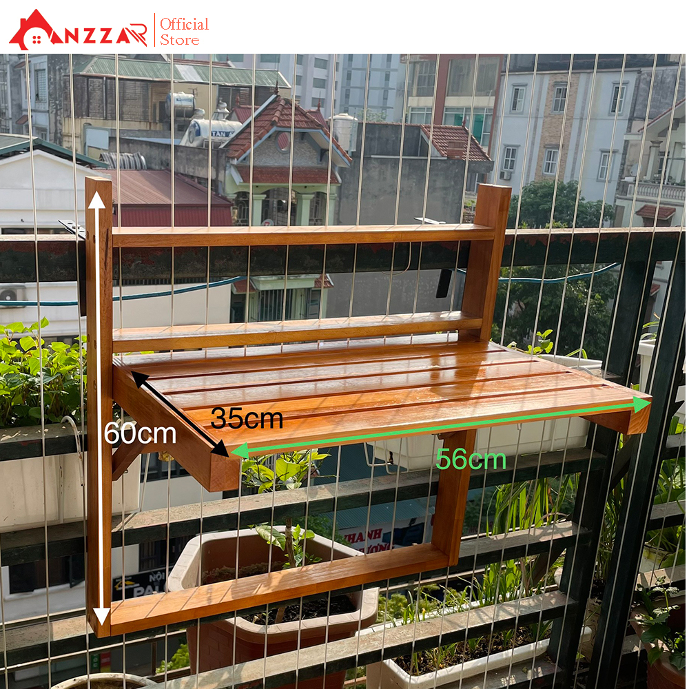Bàn treo ban công, bàn treo ban công gấp gọn