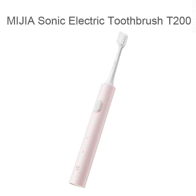 Bàn chải đánh răng điện XIAOMI MIJIA Sonic T200 Máy rung làm sạch răng cầm tay Làm sạch răng 25 ngày Tuổi thọ pin IPX7 Không thấm nước