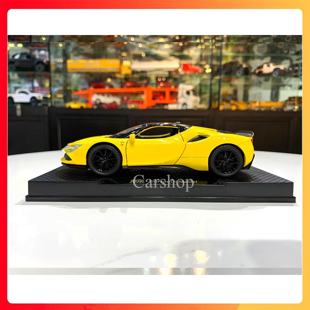 Mô hình xe Ferrari SF90 Stralade tỉ lệ 1:32 hãng XHD