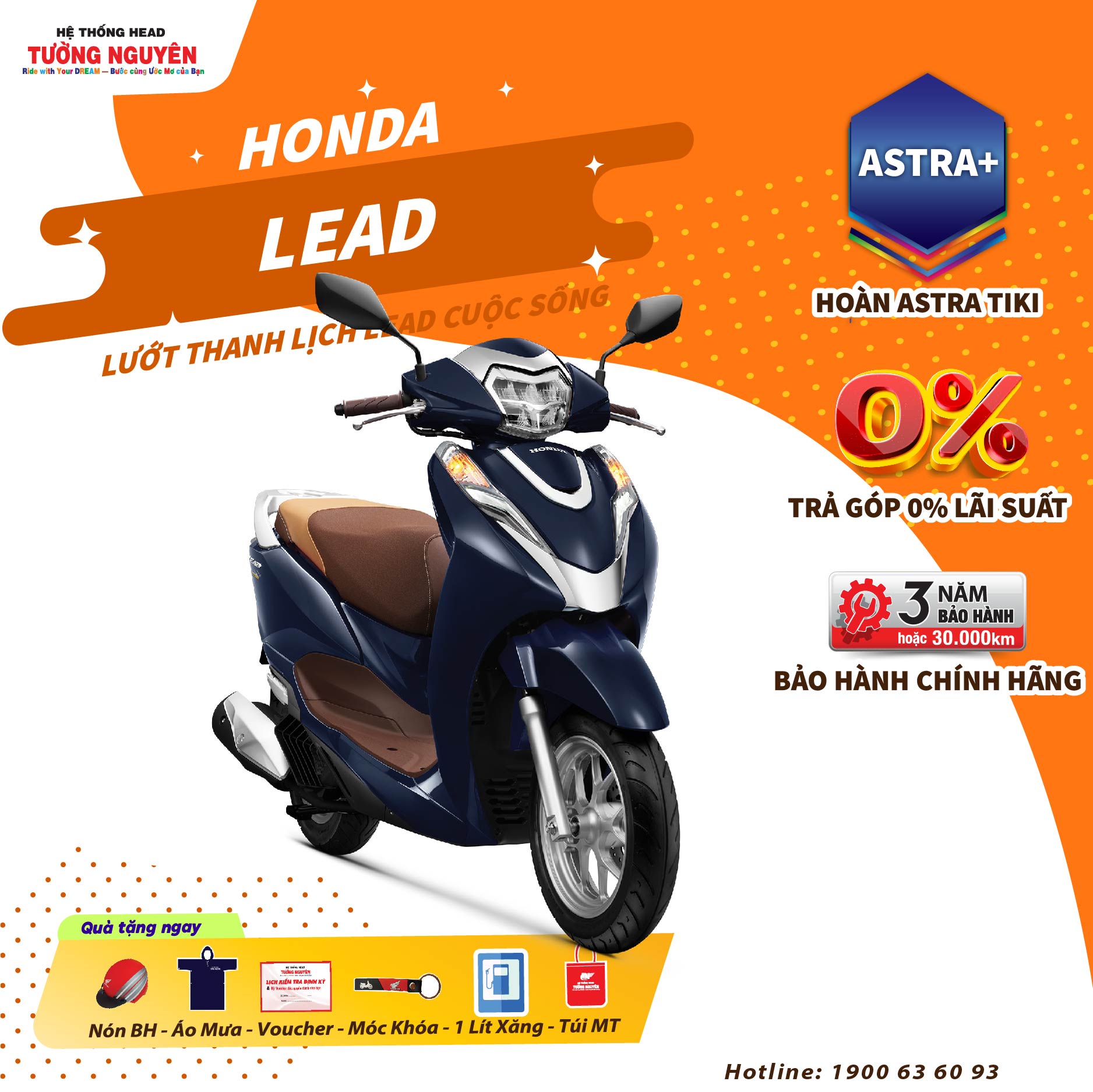 Xe Máy Honda LEAD 2023 - 125cc Phiên Bản Cao Cấp