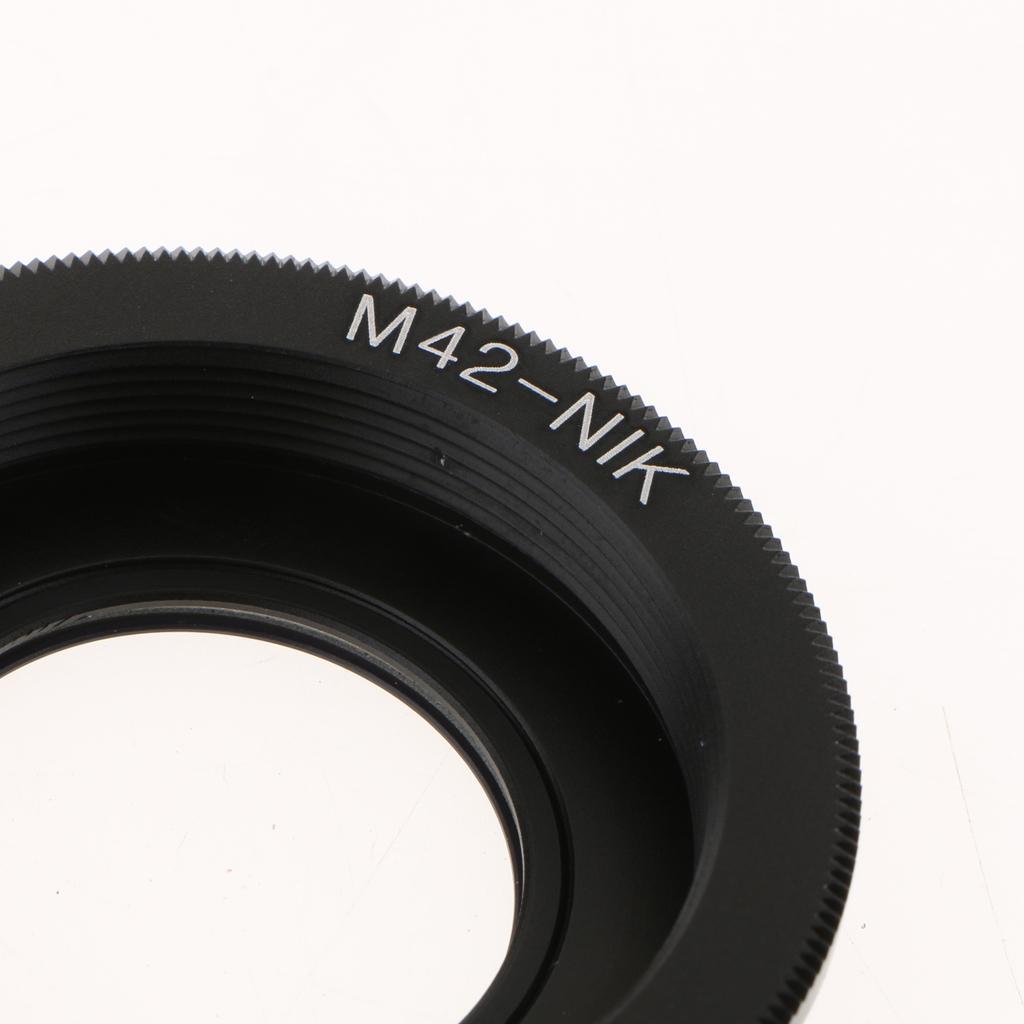 M42 Lens to Camera Adapter with Glass Focus to