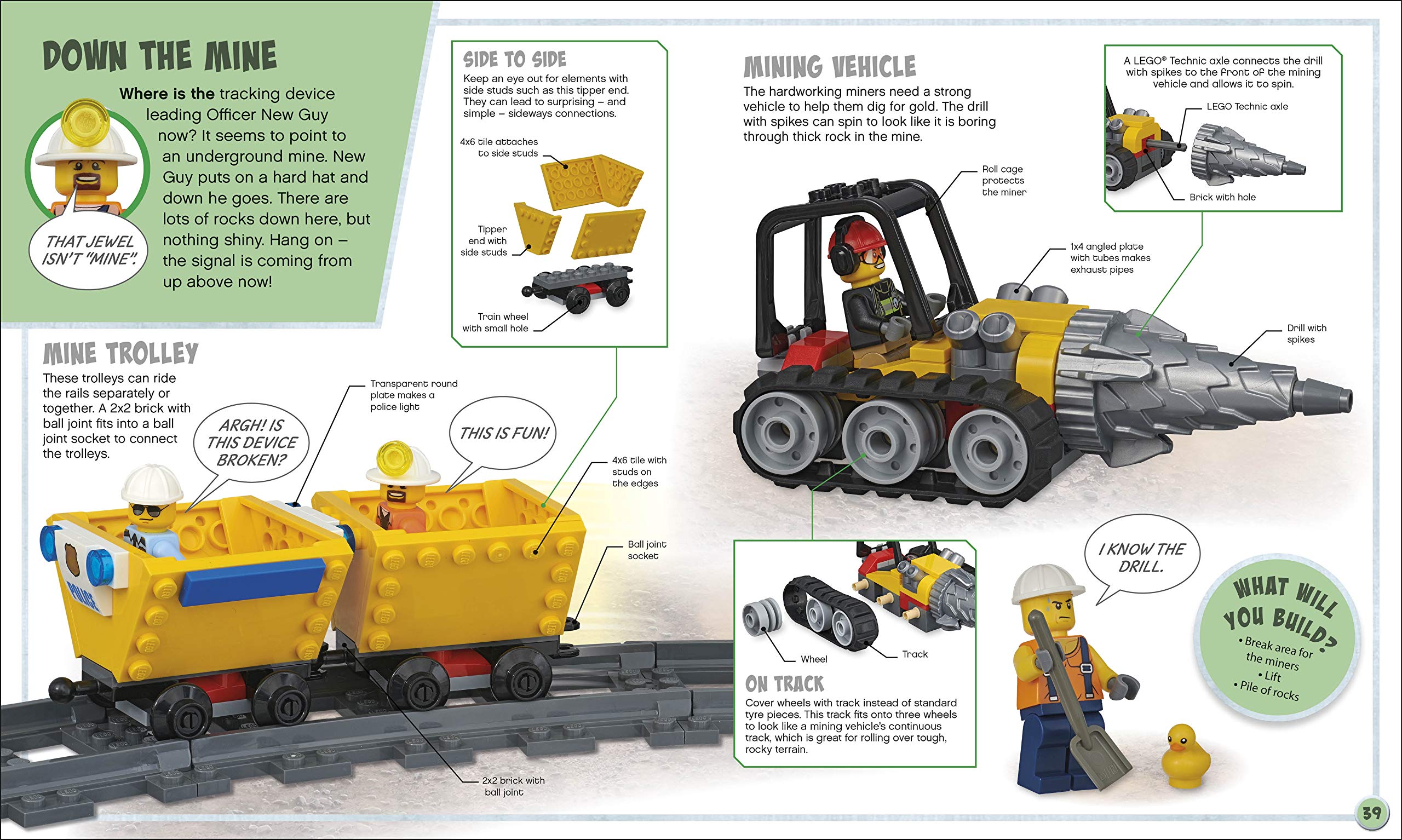 LEGO City Build Your Own Adventure Catch The Crooks: With Minifigure And Exclusive Model