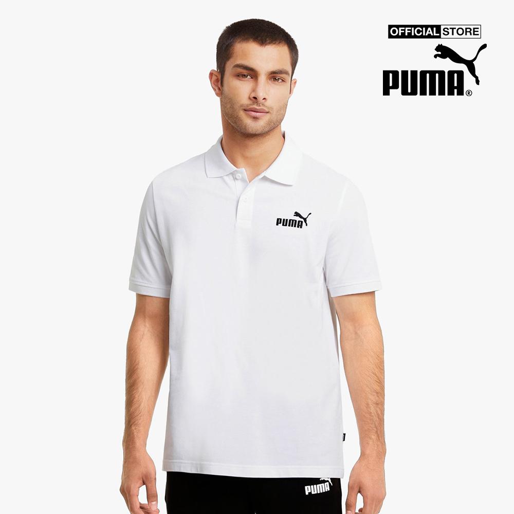 PUMA - Áo thun polo nam Essentials Pique Train 586674