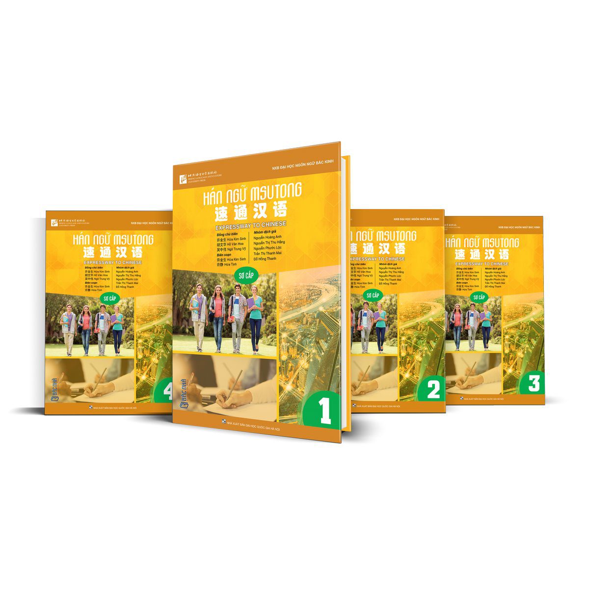 Combo giáo trình Hán Ngữ MSUTONG sơ cấp, tự học Tiếng Trung cho người mới bắt đầu – combo